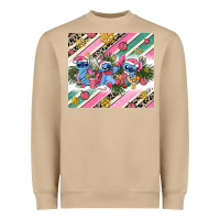 Mushroom pink stitch  christmas Heavyweight Sweatshirt - AdoDesignShop