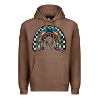 Chestnut Racing Rainbow Premium Hoodie - CowhideDigitalArt