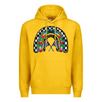 Lemon Racing Rainbow Premium Hoodie - CowhideDigitalArt