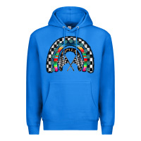 True Royal Racing Rainbow Premium Hoodie - CowhideDigitalArt