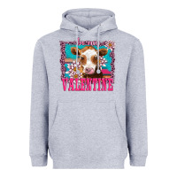 Heather Grey be my valentine with guarnsey Heavyweight Hoodie - AdoDesignShop