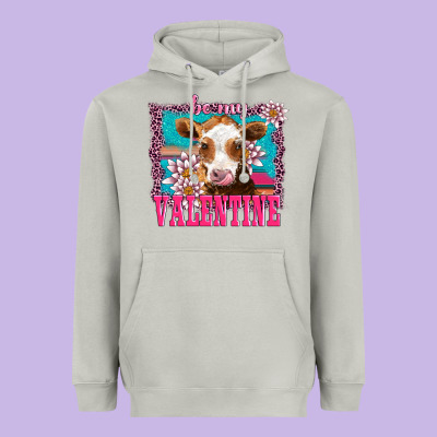 Be My Valentine With Guarnsey Heavyweight Hoodie Designed By Adodesignshop