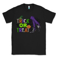 Black trick or treat Classic Tee - CowGirlArtShop