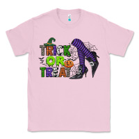 Bubblegum Pink trick or treat Classic Tee - CowGirlArtShop