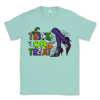 Seafoam trick or treat Classic Tee - CowGirlArtShop