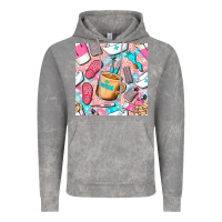 Cloud Rock hospital nurse coffee cups with leopard seamless pattern bbs Vintage Hoodie - BundleAndBundleShop