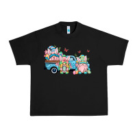 Black Easter gnomes truck Urban Heavy Tee - OliviaCreatesArt