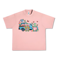 Salmon Easter gnomes truck Urban Heavy Tee - OliviaCreatesArt