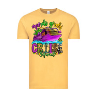 Vintage Mustard mardi gras cruise squad Vintage Tee - OliviaCreatesArt