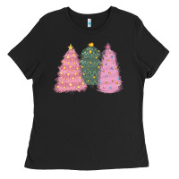Christmas Trees Ladies Tee | Teevron