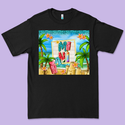 Summer Mini Premium Tee Designed By Tumblerdesignbyshophia