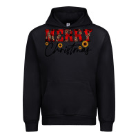 Black merry christmas Urban Hoodie - JahusDesignShop