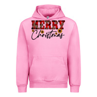 Fuchsia Pink merry christmas Urban Hoodie - JahusDesignShop