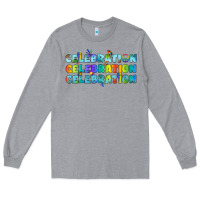 Heather Grey Lgbtq Celebration Long Sleeve Tee - BundleAndBundleShop