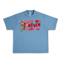 Pebble Blue Love you forever Urban Heavy Tee - FaDigitalArtStudio