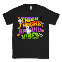 Black thick thighs and spooky vibes Classic Tee - CowGirlArtShop