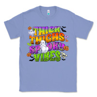Colony Blue thick thighs and spooky vibes Classic Tee - CowGirlArtShop