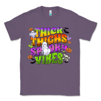 Lavender thick thighs and spooky vibes Classic Tee - CowGirlArtShop
