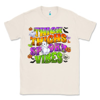 Natural thick thighs and spooky vibes Classic Tee - CowGirlArtShop