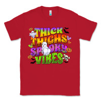 Red thick thighs and spooky vibes Classic Tee - CowGirlArtShop