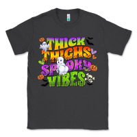 Smoke thick thighs and spooky vibes Classic Tee - CowGirlArtShop