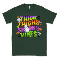 Sports Green thick thighs and spooky vibes Classic Tee - CowGirlArtShop