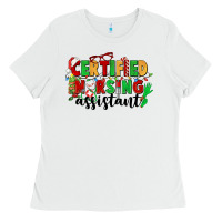 White certified nursing assistant Ladies Tee - CowGirlArtShop