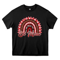 Black be mine valentines day rainbow Heavy Core Tee - RanaPortraitStore