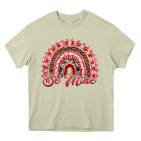 Mossy be mine valentines day rainbow Heavy Core Tee - RanaPortraitStore