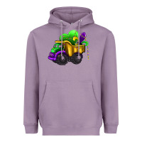 Lavender loads of mardi gras truck Heavyweight Hoodie - AdoDesignShop