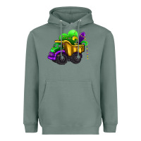 Sage loads of mardi gras truck Heavyweight Hoodie - AdoDesignShop