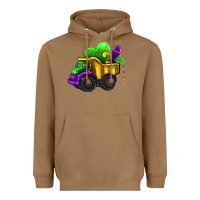 Toasted Coconut loads of mardi gras truck Heavyweight Hoodie - AdoDesignShop