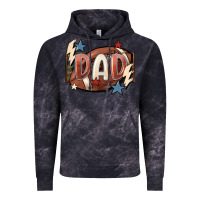 Cloud Black football dad Vintage Hoodie - FaDigitalArtStudio