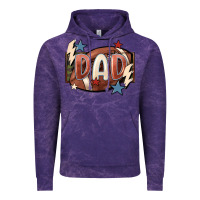 Cloud Purple football dad Vintage Hoodie - FaDigitalArtStudio