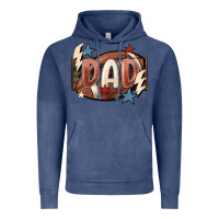 Vintage Denim football dad Vintage Hoodie - FaDigitalArtStudio