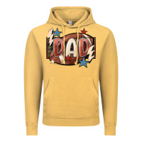 Vintage Mustard football dad Vintage Hoodie - FaDigitalArtStudio