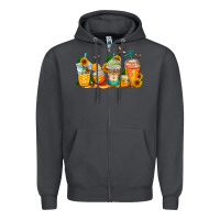 Smoke bumble bee coffee cups Zipper Hoodie - AdoDesignShop