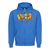 True Royal bumble bee coffee cups Zipper Hoodie - AdoDesignShop
