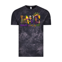 Cloud Black love. ardi gras y'all Vintage Tee - OliviaCreatesArt