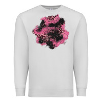 Dove Grey valentine's day patches Premium Sweatshirt - AdoDesignShop