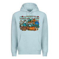 Blue Mist pumpkin farm Premium Hoodie - SublimationCraftShop