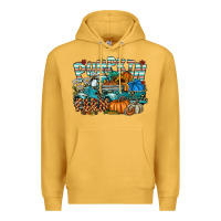 Mustard pumpkin farm Premium Hoodie - SublimationCraftShop