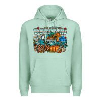 Seafoam pumpkin farm Premium Hoodie - SublimationCraftShop