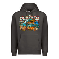 Smoke pumpkin farm Premium Hoodie - SublimationCraftShop
