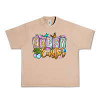Burro Happy Easter Urban Heavy Tee - OliviaCreatesArt