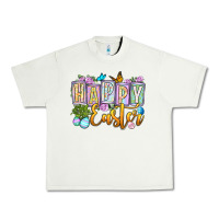 Pistachio Happy Easter Urban Heavy Tee - OliviaCreatesArt