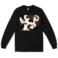 Black cowhide Long Sleeve Tee - RanaPortraitStore