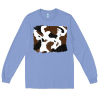 Colony Blue cowhide Long Sleeve Tee - RanaPortraitStore