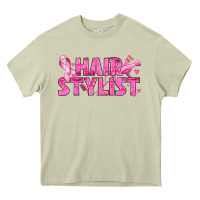 Mossy Breast Cancer hair stylist Heavy Core Tee - texasbilliewilder
