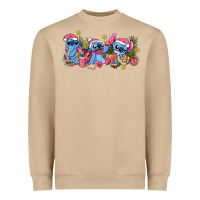 Mushroom pink christmas stitch and gifts Heavyweight Sweatshirt - AdoDesignShop